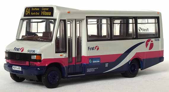 First Hampshire & Dorset Mercedes O709D Plaxton Beaver